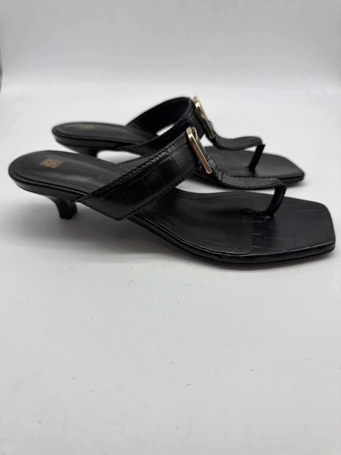 Pre-Owned Toteme Black Size 36 Mule Heels | True Fashionistas.