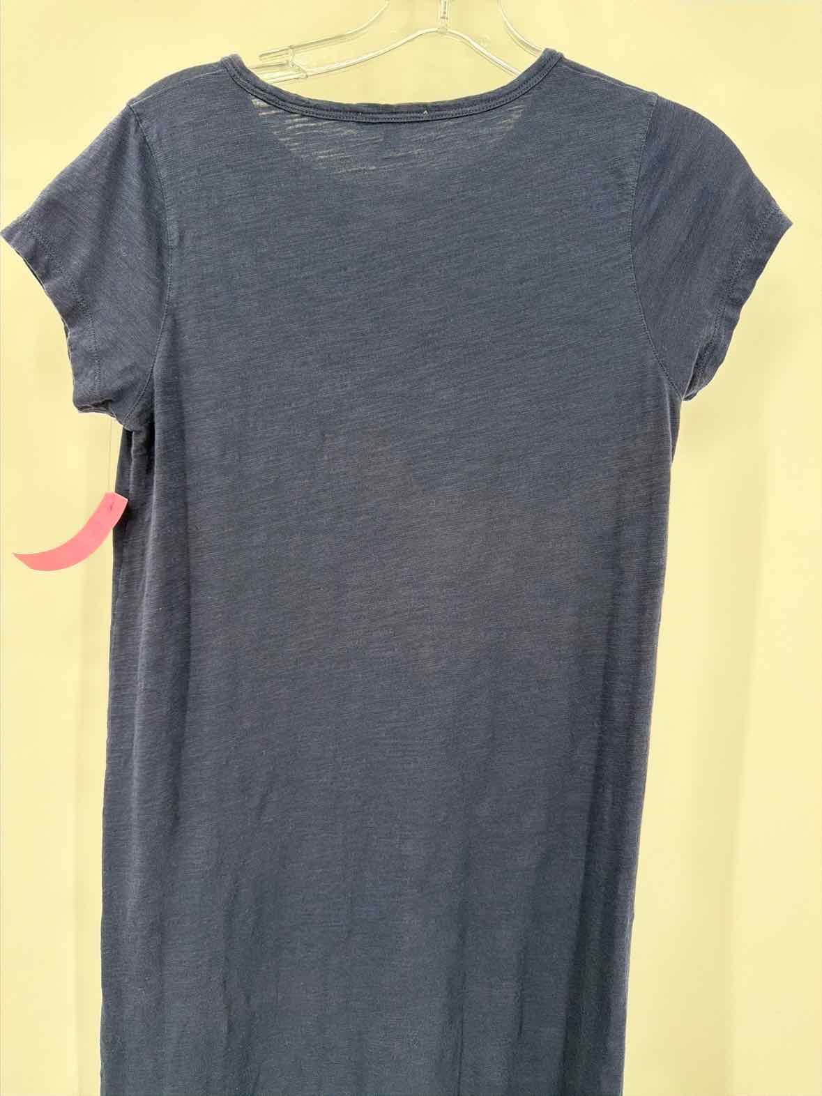 Pre-Owned Lisa Todd Navy Size Small Long Short Sleeve Dress | True Fashionistas.