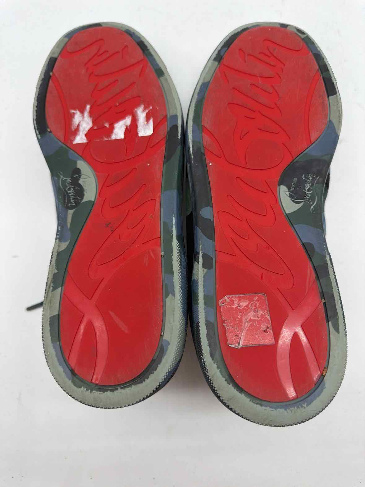 Pre-Owned Christian Louboutin Blue 43 Sneaker Men's Sneakers | True Fashionistas.
