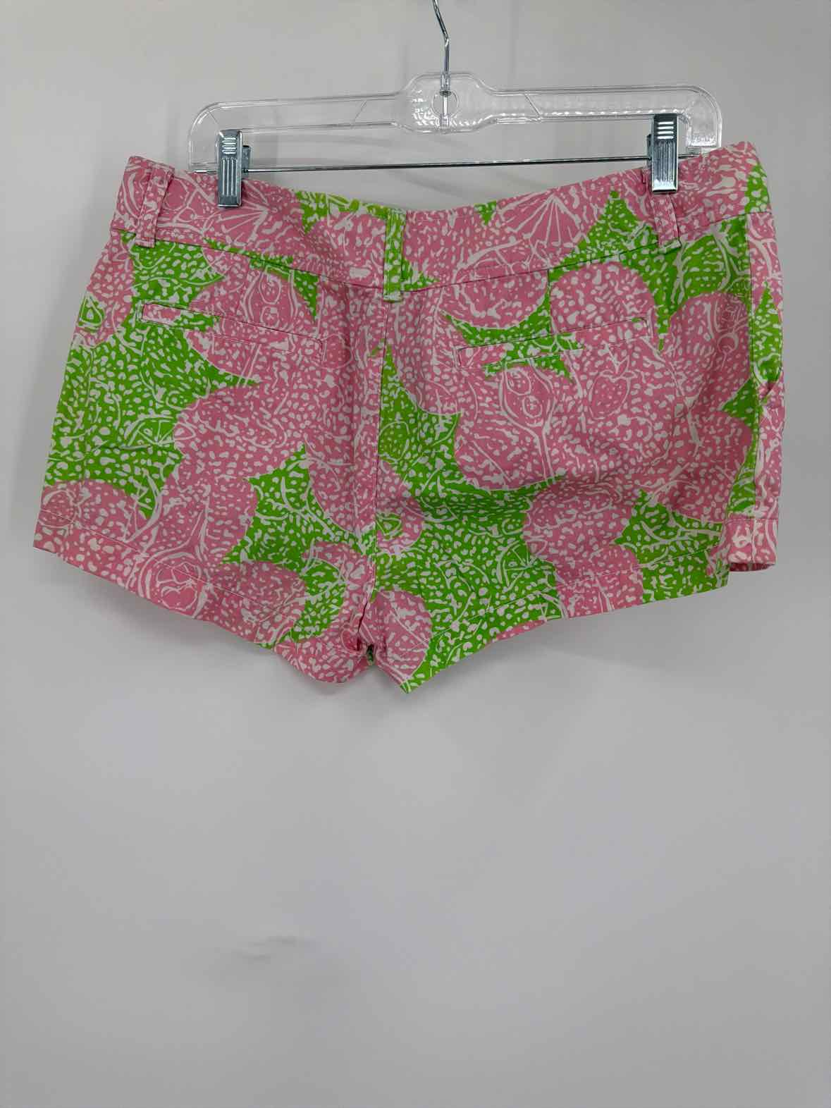 Pre-Owned Lilly Pulitzer Pink Size 8 Walsh Printed Shorts | True Fashionistas.