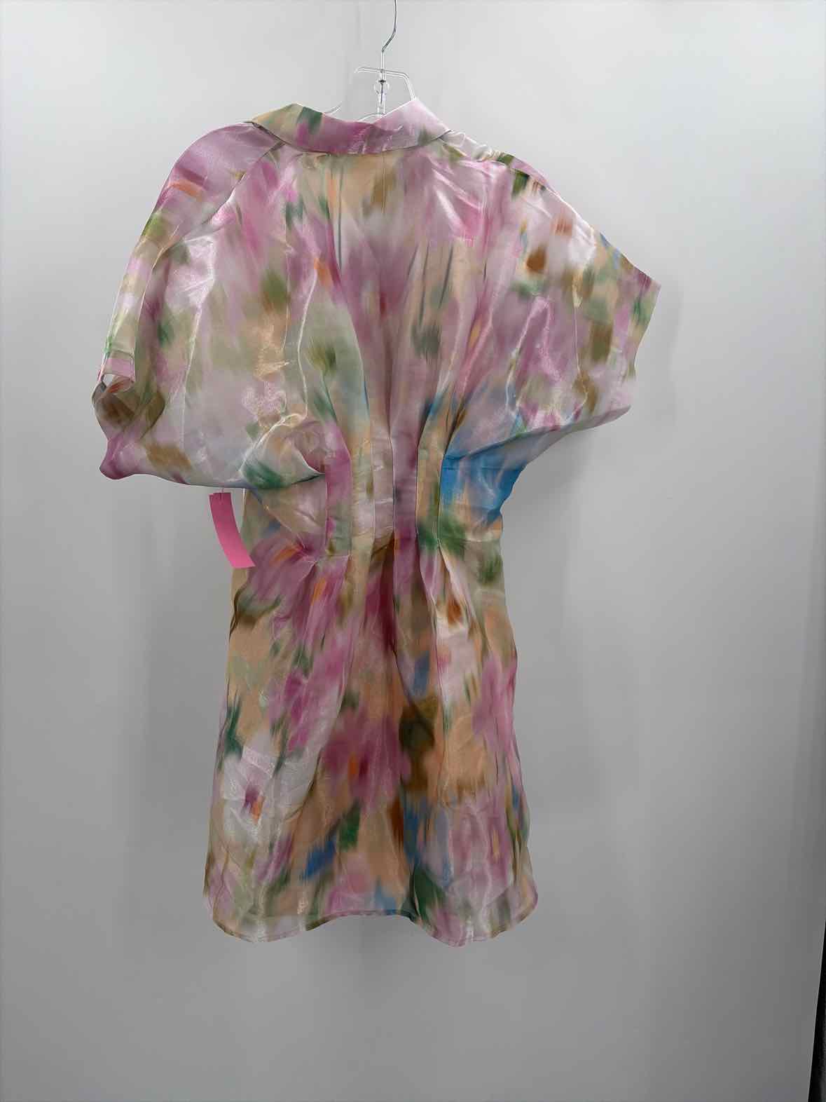 Pre-Owned Exquise Pink Size XS Knee Length Short Sleeve Dress | True Fashionistas.