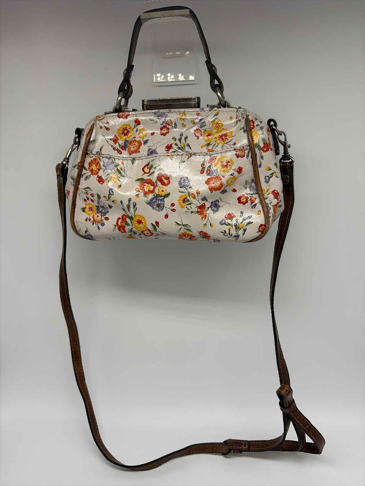 Pre-Owned Patricia Nash Ivory Floral Crossbody Crossbody | True Fashionistas.