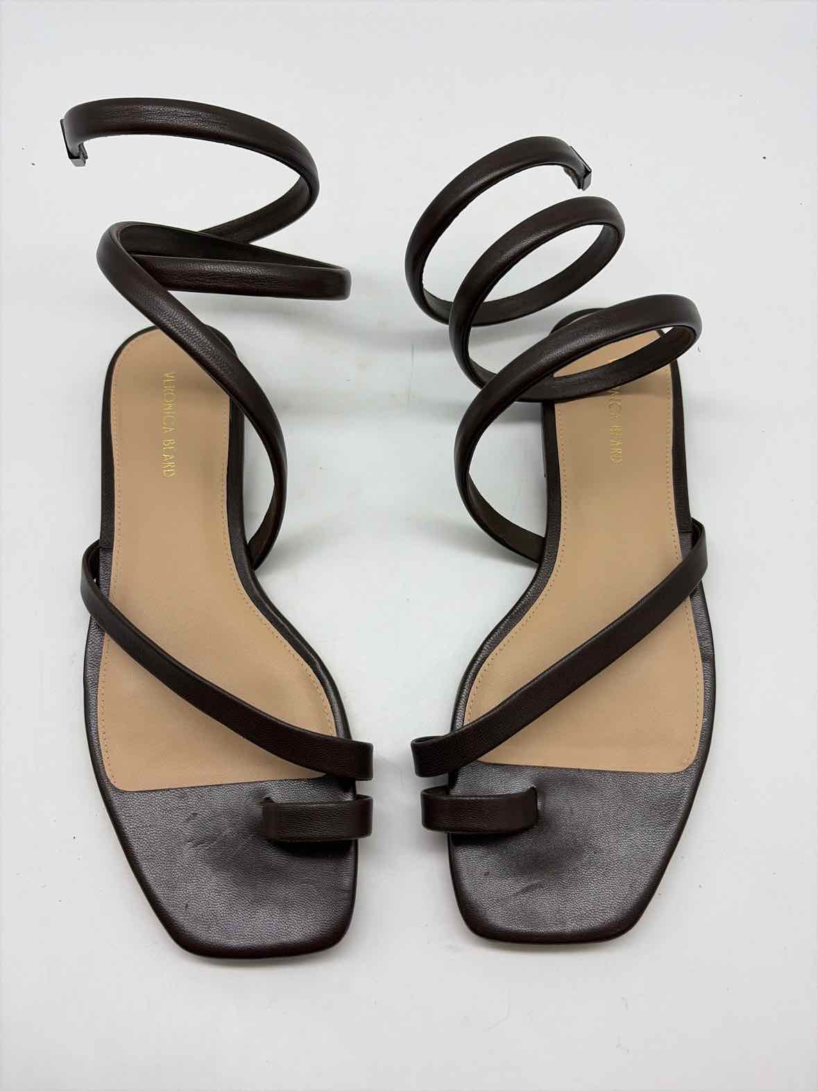 Pre-Owned Veronica Beard Brown Size 8.5M Strappy Sandals | True Fashionistas.