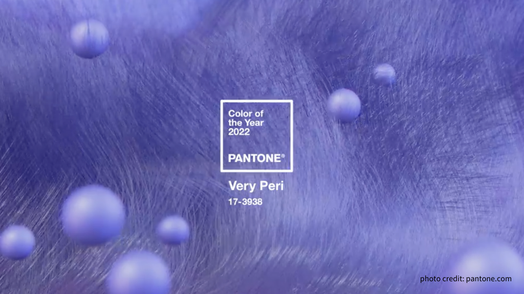PANTONE’S 2022 COLOR OF THE YEAR