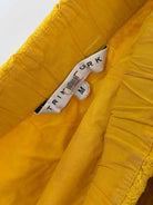 Pre-Owned Trina Turk Yellow Size Medium Off Shoulder Blouse | True Fashionistas.