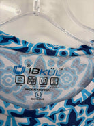 Ibkul Blue Size Large Athletic Long Sleeve | True Fashionistas.
