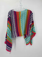 Missoni Blue Size One Size Knit Poncho Sweater | True Fashionistas.