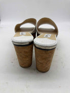 Pre-Owned Jimmy Choo White Size 9.5 Wedge Heels | True Fashionistas.