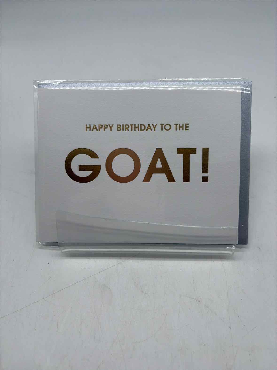 Happy Birthday GOAT Greeting Card | True Fashionistas.