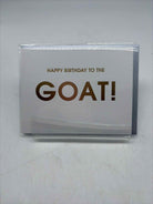 Happy Birthday GOAT Greeting Card | True Fashionistas.