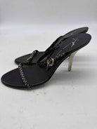 Pre-Owned Giuseppe Zanotti Black Size 5.5 Mule Heels | True Fashionistas.