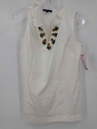 Pre-Owned RSVP Talbots White Size Small Tank Top | True Fashionistas.