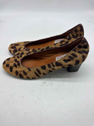 Pre-Owned Lanvin Brown Size 12 Leopard Block Heel Heels | True Fashionistas.