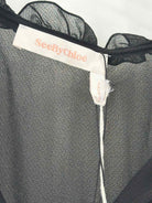 Pre-Owned See By Chloe Black Size 42 Blouse | True Fashionistas.