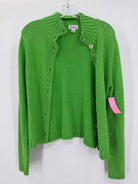 Pre-Owned Lilly Pulitzer Green Size Medium Cardigan Sweater | True Fashionistas.