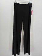 Clara Sun Woo Black Size Large Wide Leg Pull On Pants | True Fashionistas.