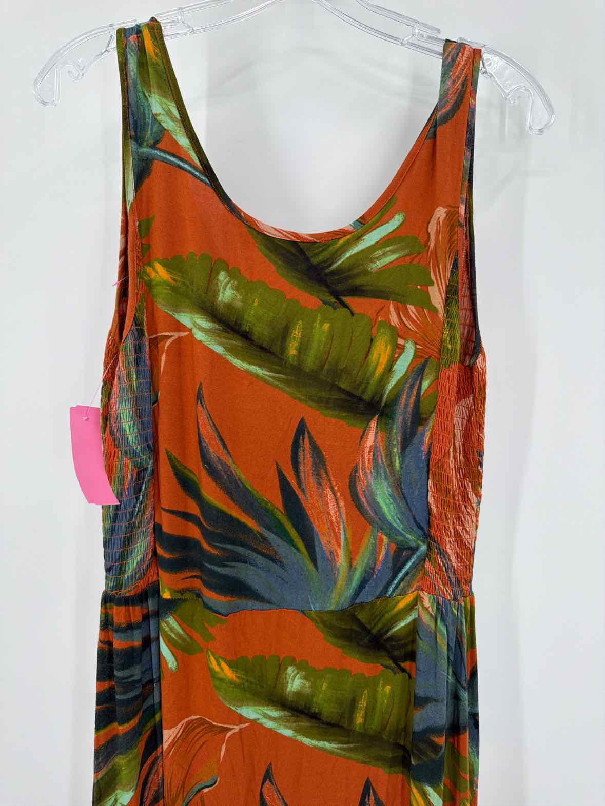 Pre-Owned Soft Surroundings Tan Size Small Long Sleeveless Dress | True Fashionistas.