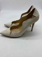 Pre-Owned Jimmy Choo Ivory Size 38.5 Pump Heels | True Fashionistas.