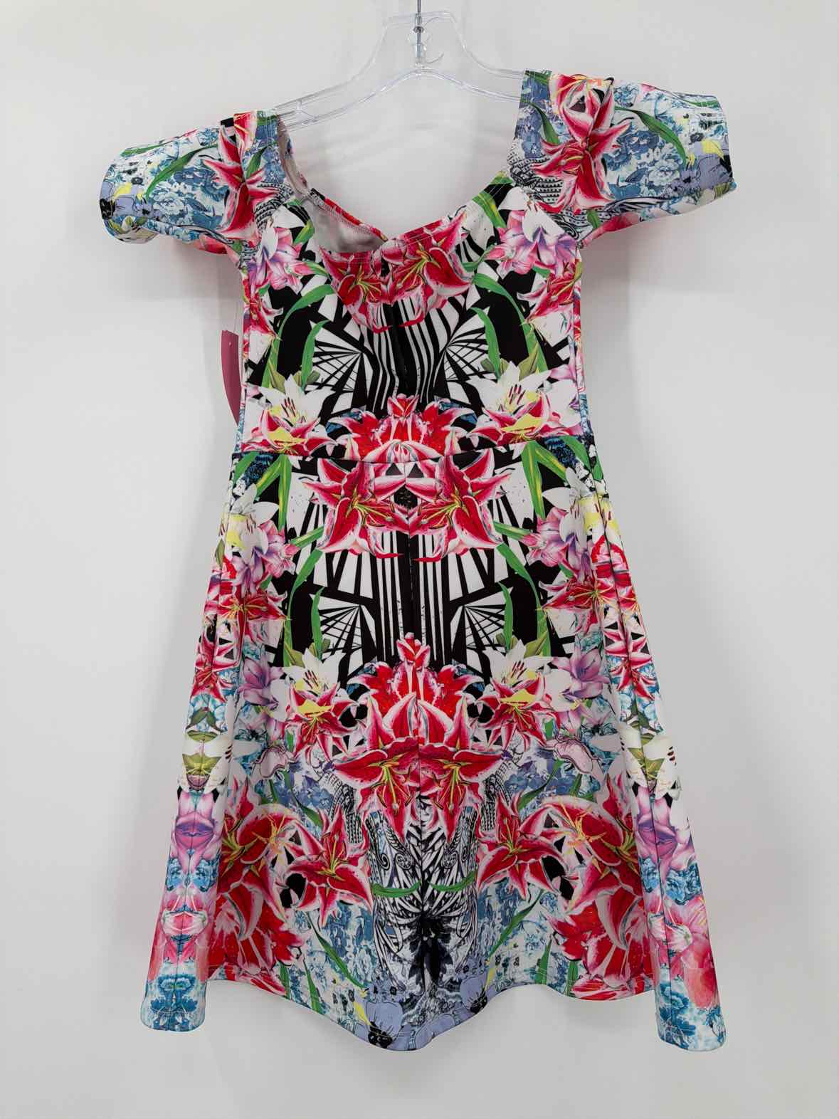 Pre-Owned Aqua Pink Size XS Short Short Sleeve Dress | True Fashionistas.