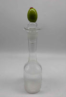Glass Bottle With Olive Stopper | True Fashionistas.