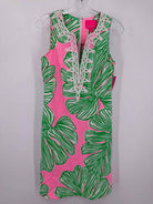 Pre-Owned Lilly Pulitzer Pink Size 2 Short Sleeveless Dress | True Fashionistas.