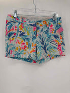 Pre-Owned Lilly Pulitzer Blue Size 2 Callahan Printed Shorts | True Fashionistas.
