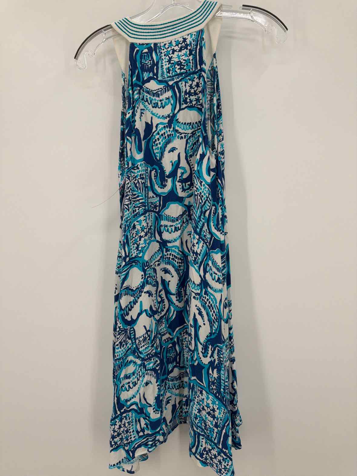 Pre-Owned Lilly Pulitzer Blue Size XS Short Sleeveless Dress | True Fashionistas.