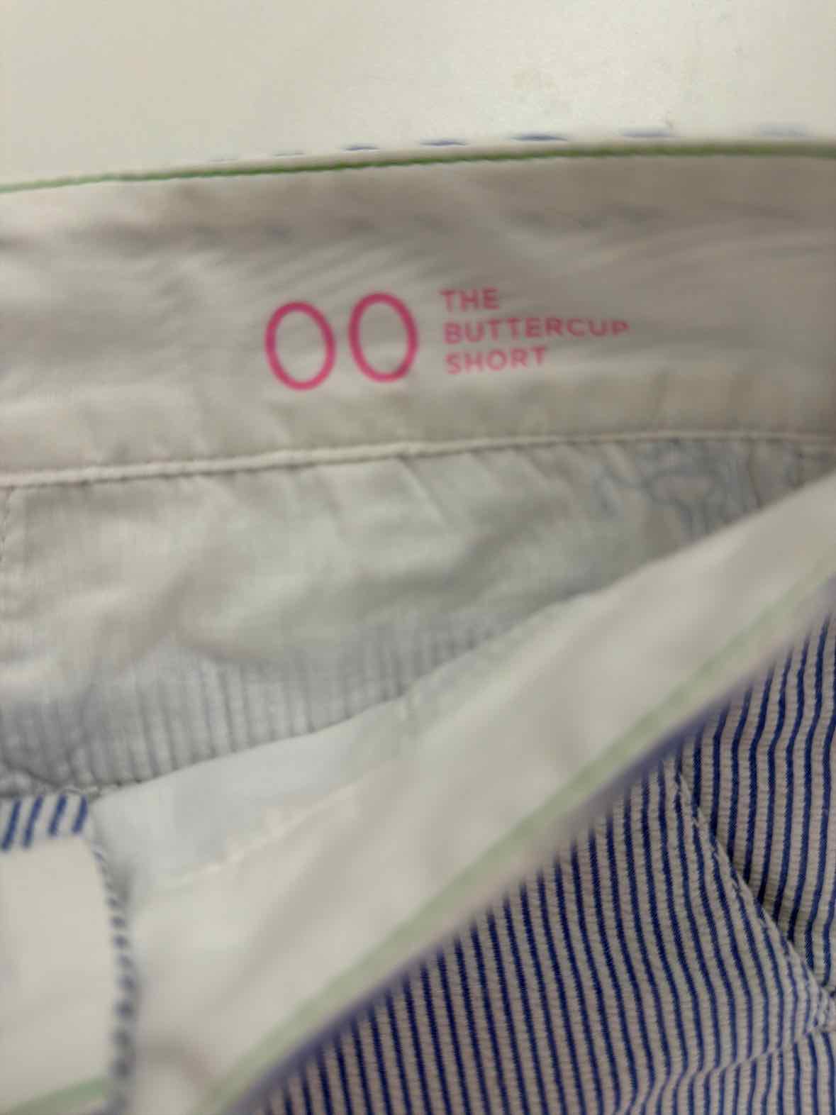Pre-Owned Lilly Pulitzer Blue Size 00 Buttercup Printed Shorts | True Fashionistas.