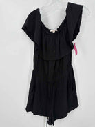 Pre-Owned Ella Moss Black Size Small Sleeveless Romper | True Fashionistas.