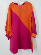 Pre-Owned StyleWe Orange Size Small Short Long Sleeve Dress | True Fashionistas.