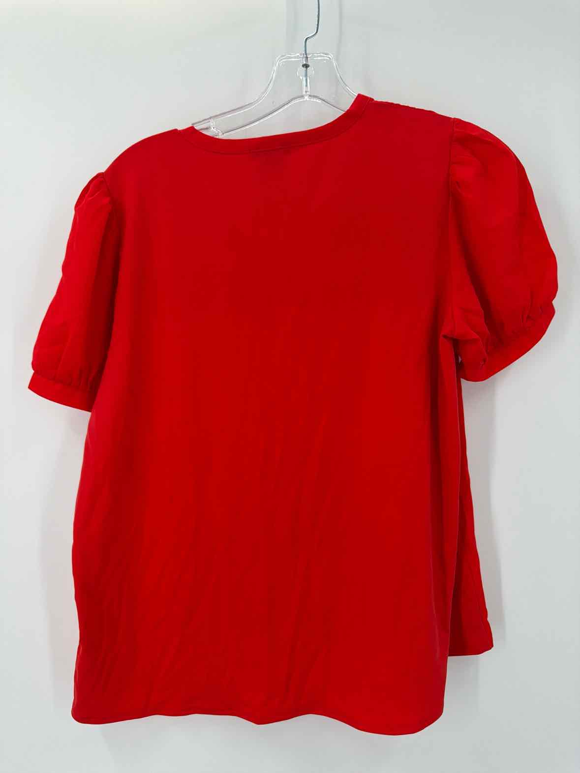 Pre-Owned Ann Taylor Red Size Small Blouse | True Fashionistas.