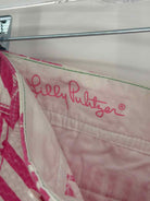 Pre-Owned Lilly Pulitzer Pink Size 0 Callahan Printed Shorts | True Fashionistas.
