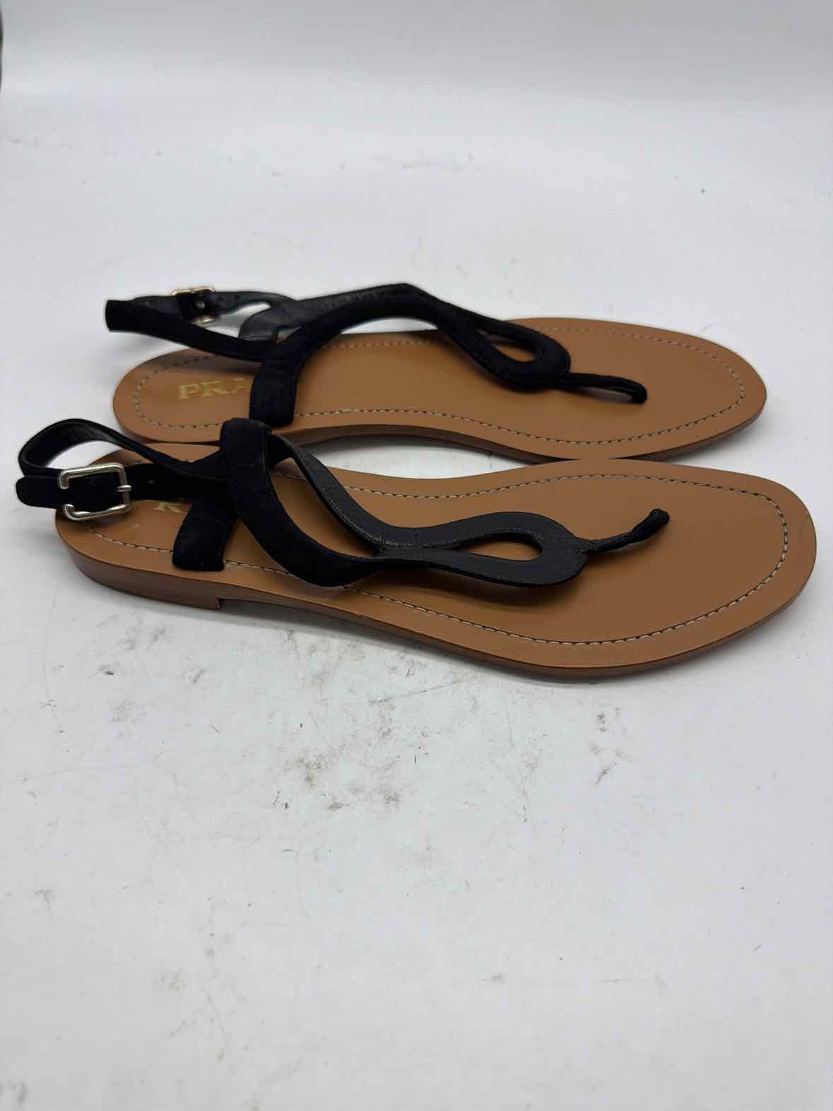Pre-Owned Prada Black Size 39 Strappy Sandals | True Fashionistas.