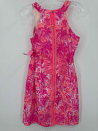 Pre-Owned Lilly Pulitzer Pink Size 0 Short Sleeveless Dress | True Fashionistas.