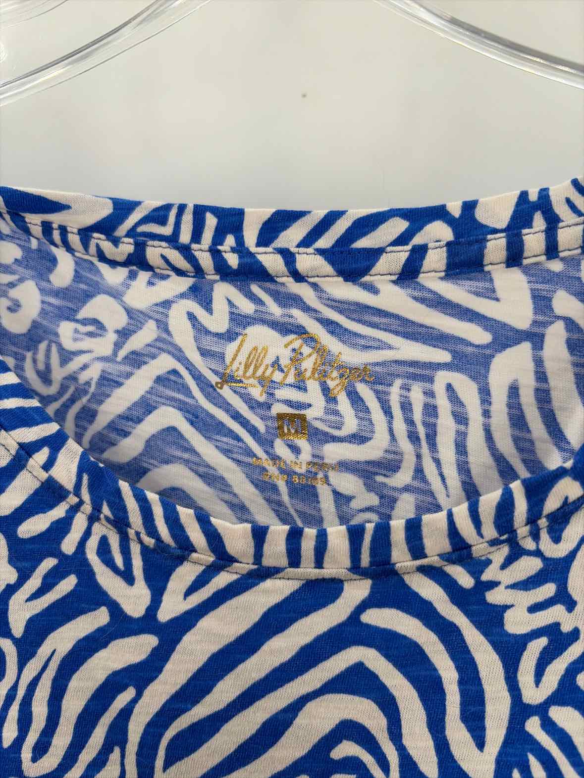 Lilly Pulitzer Blue Size Medium T-shirt | True Fashionistas.