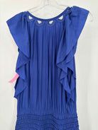 Pre-Owned Ramy Brook Blue Size Small Long Sleeveless Dress | True Fashionistas.