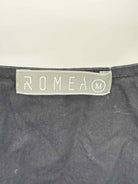 Pre-Owned ROMEA Black Size Medium Cropped Blouse | True Fashionistas.