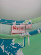 Pre-Owned Persifor Green Size Large Short Long Sleeve Dress | True Fashionistas.
