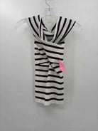 COMMENSE White Size Small Stripe Tank Top | True Fashionistas.