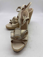 Pre-Owned Valentino Ivory Size 40 Wedge Heels | True Fashionistas.