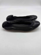 Pre-Owned Chanel Black Size 39 Spirit Flat Flats | True Fashionistas.