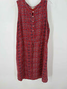 Pre-Owned Lucky Brand Red Size Large Short Sleeveless Dress | True Fashionistas.