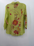 Robert Graham Green Size Medium Button Down | True Fashionistas.