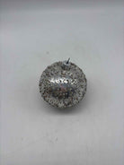 Silver Christmas Ball Ornament | True Fashionistas.