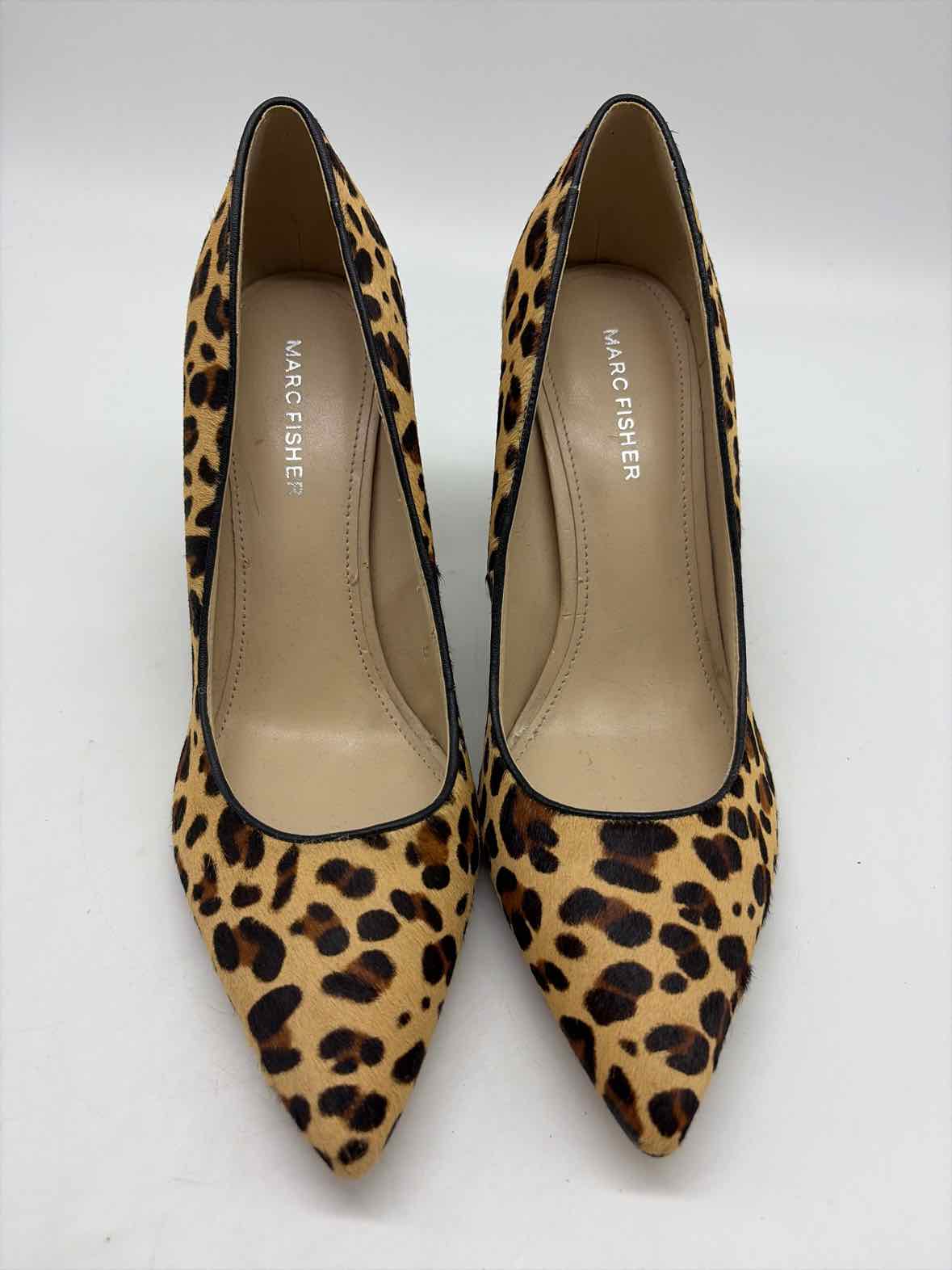 Pre-Owned Marc Fisher Tan Size 8M Block Heels | True Fashionistas.