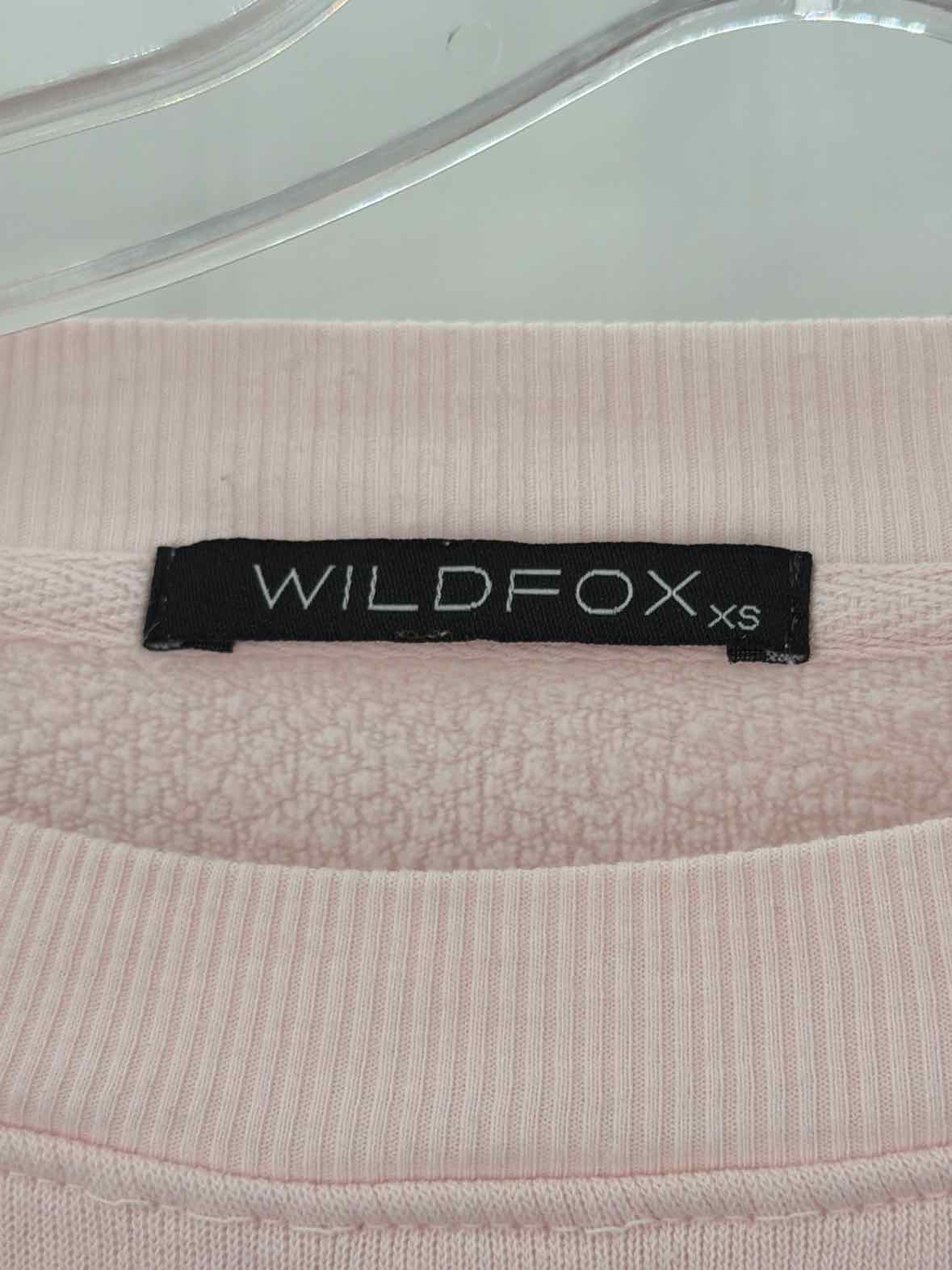Pre-Owned Wildfox Pink Size XS Graphic Sweatshirt | True Fashionistas.
