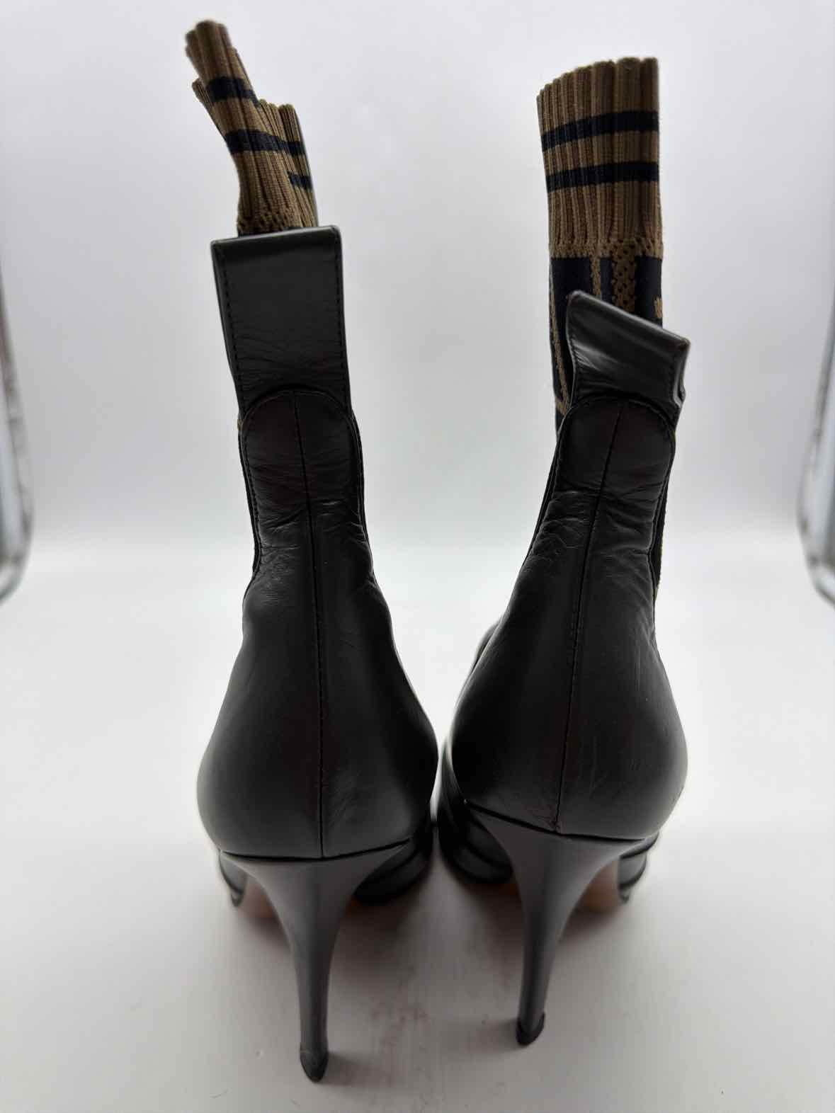Pre-Owned Fendi Black Size 37 Ankle Boot Ankle Boot | True Fashionistas.