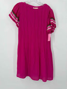 Pre-Owned Maje Pink Size 36 Short Short Sleeve Dress | True Fashionistas.