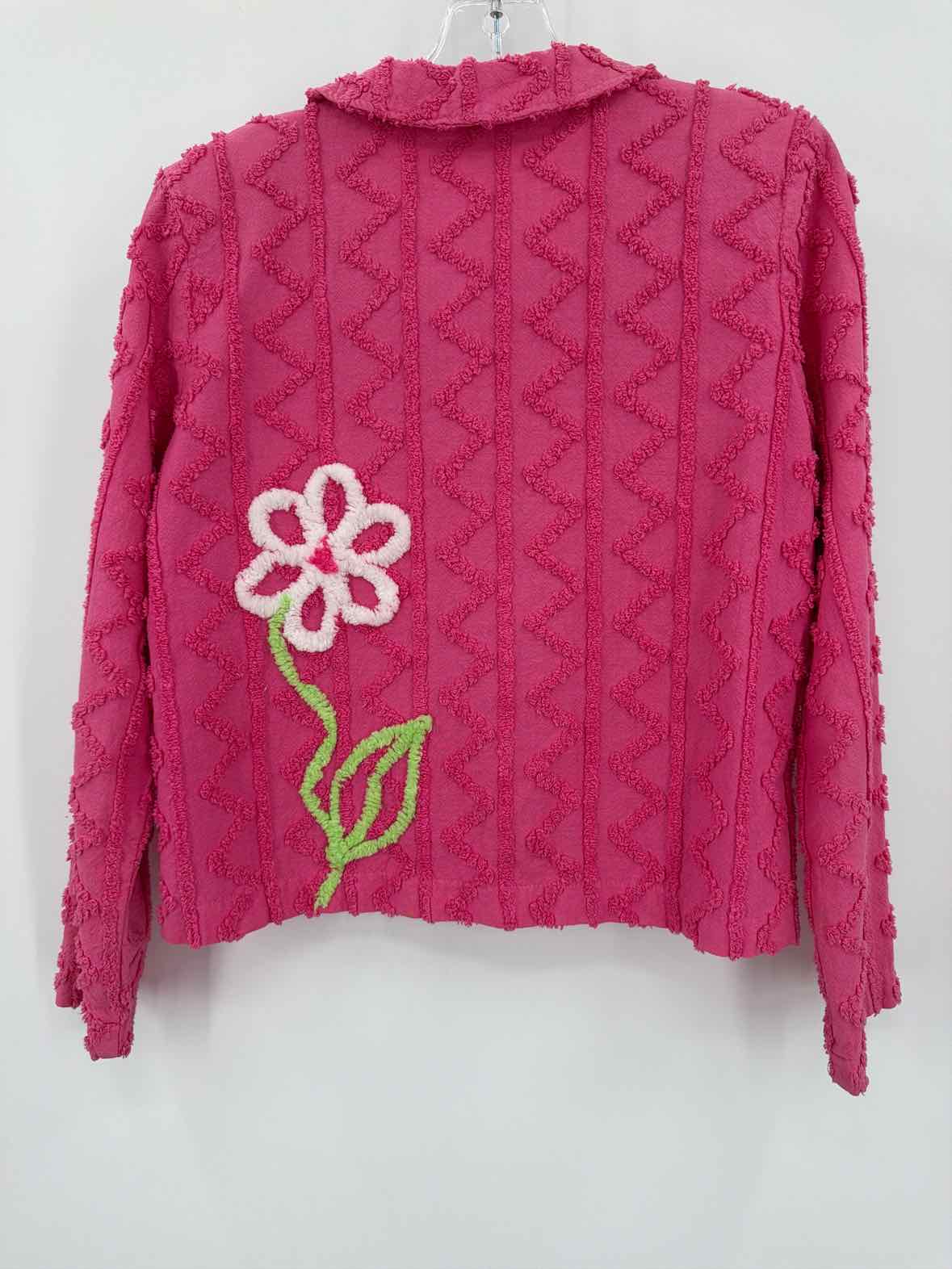 Pre-Owned Scrap Work Pink Size Small Button Jacket | True Fashionistas.
