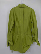 Pre-Owned The attico Green Size 42/8 Short Long Sleeve Dress | True Fashionistas.